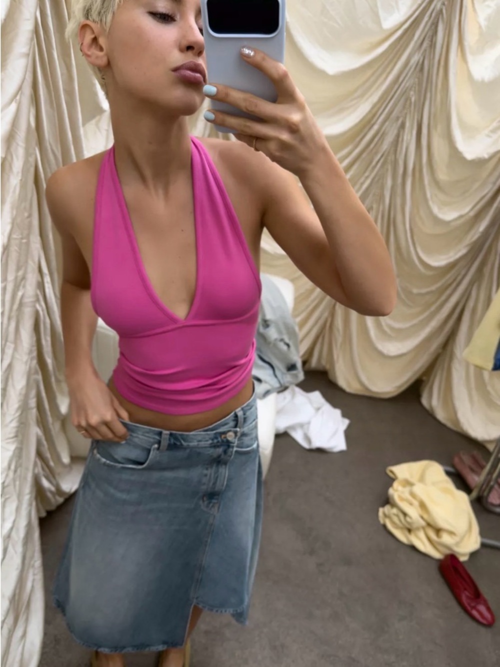 Zara Halter Top